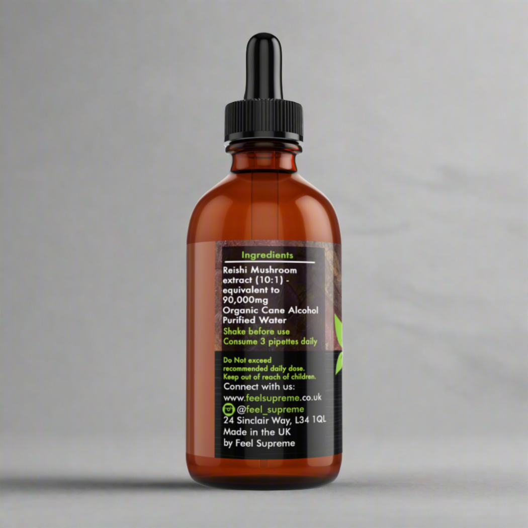 Feel Supreme – wholesale Oral supplement/vitamin – Reishi Mushroom Liquid  | High Strength |– 60ml2