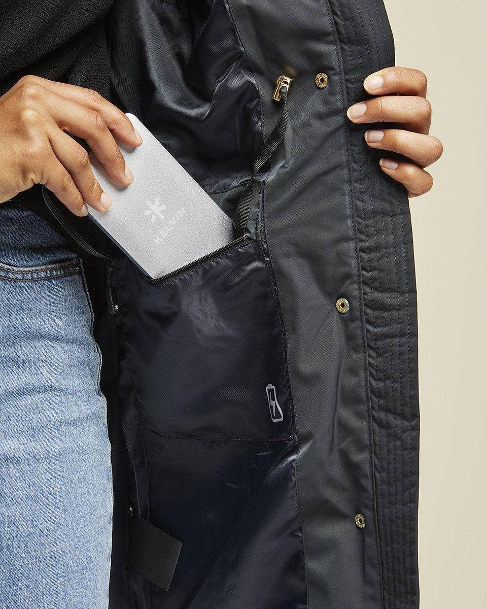 Kelvin Coats - Wholesale Parka - Women's - Nova Women’s Heated Parka Black6