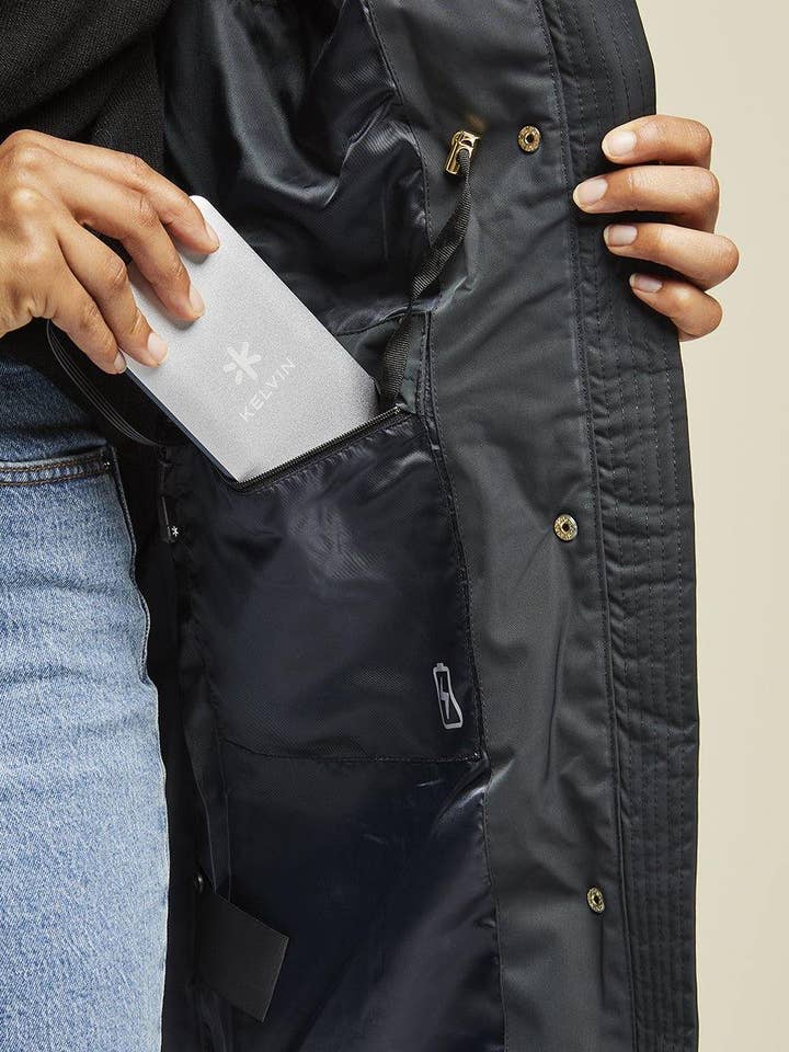 Kelvin Coats - Wholesale Parka - Women's - Nova Women’s Heated Parka Black6