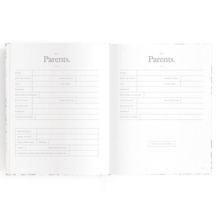 Fox & Fallow – wholesale Memory book – Child & baby – Baby Book Cypress6