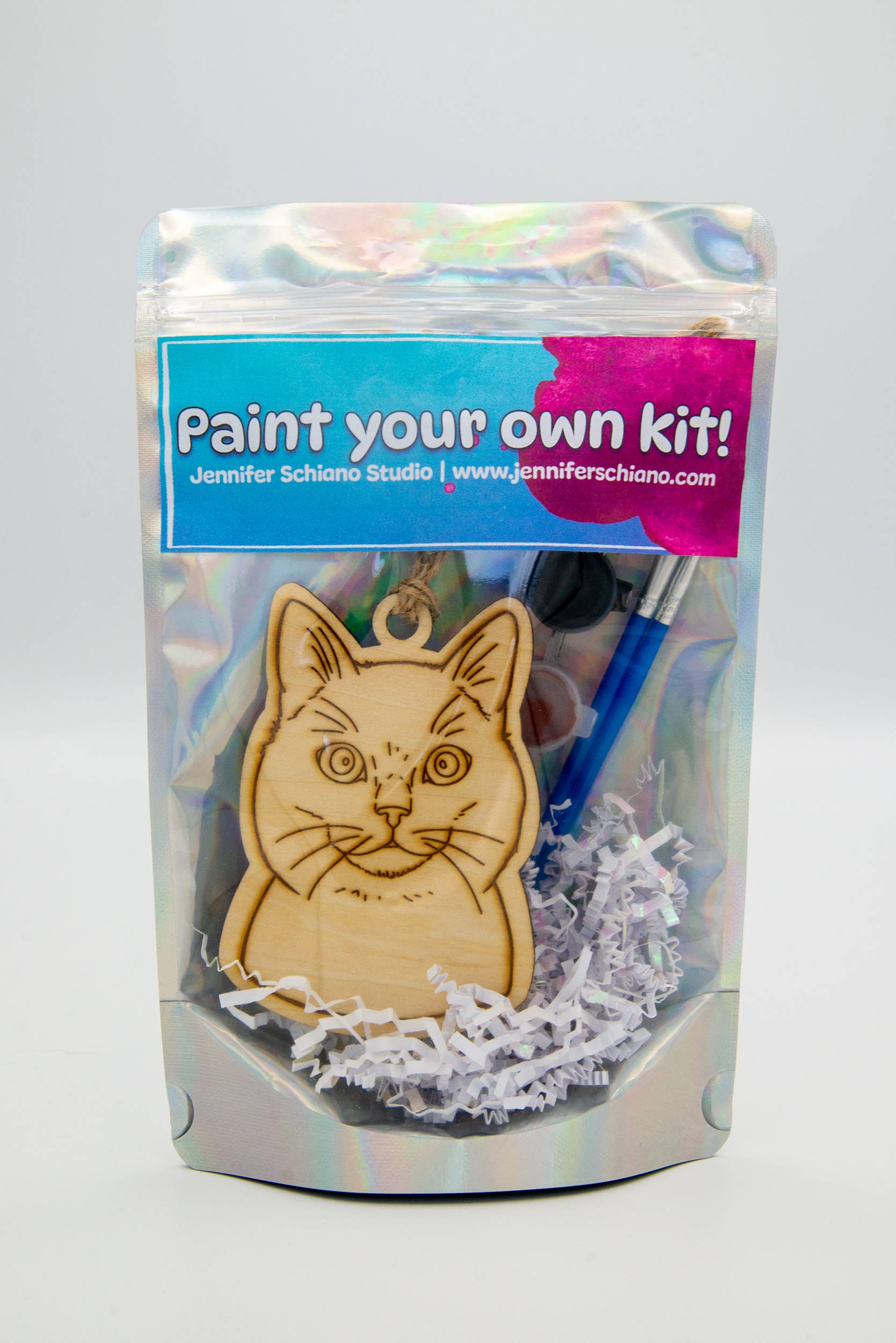 Jennifer Schiano Studio - Wholesale DIY Craft Kit - Paint Your Own Kit: Cats!7