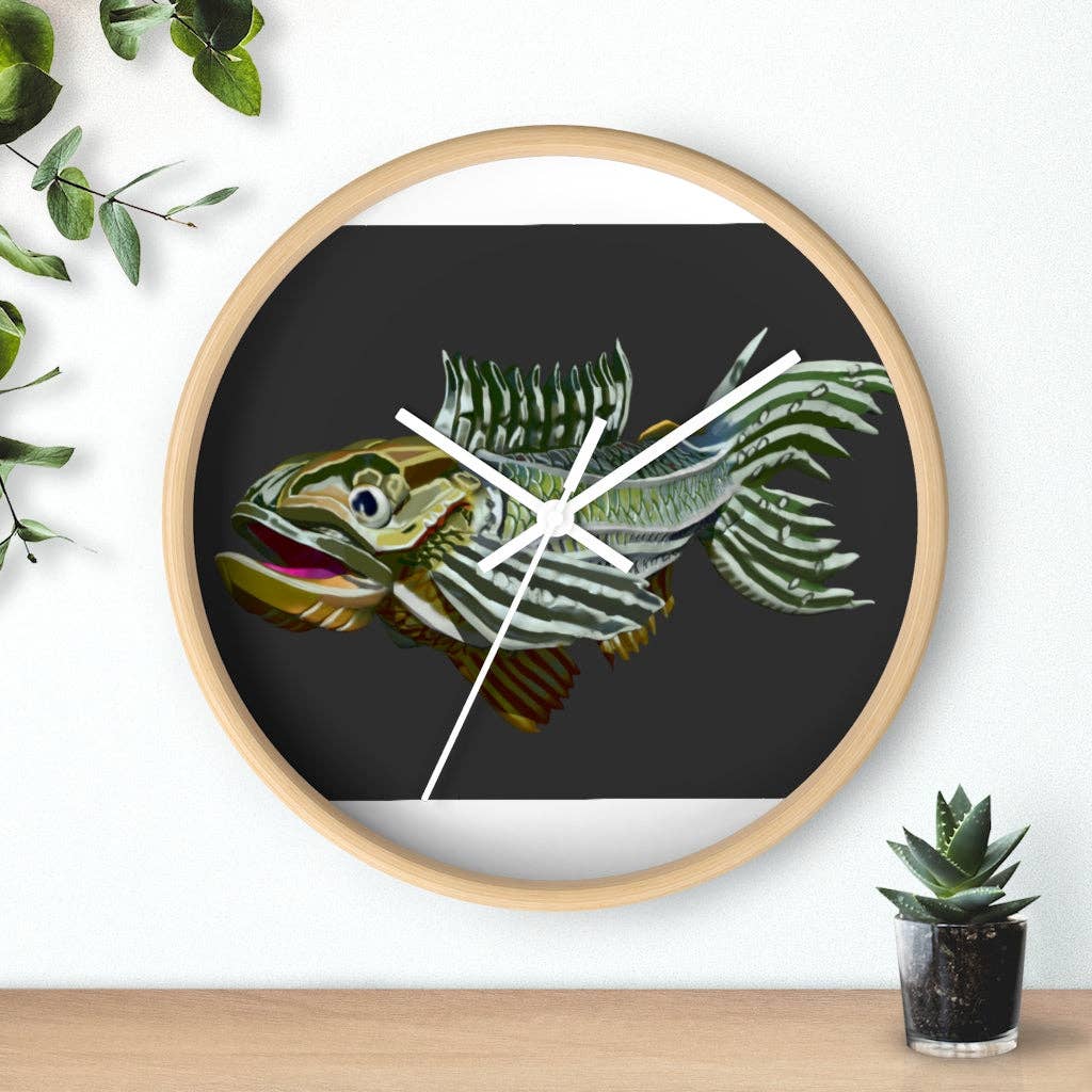Marick Booster - Wholesale Wall Clock - Colorful Fish Wall clock5