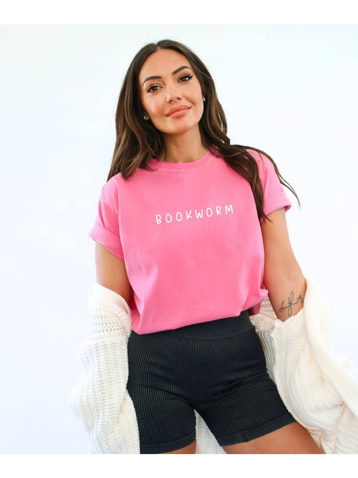 Desert Raine - Wholesale T-Shirt (Graphic) - Women's - Bookworm T-shirt - Reading Book Lover Graphic Tee5