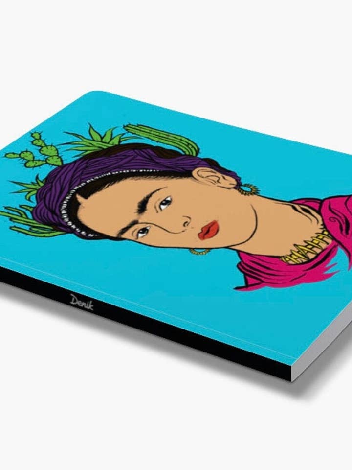 Frida - 8.5"x11” Lined Notebook for wholesale by Chris Granillo Art