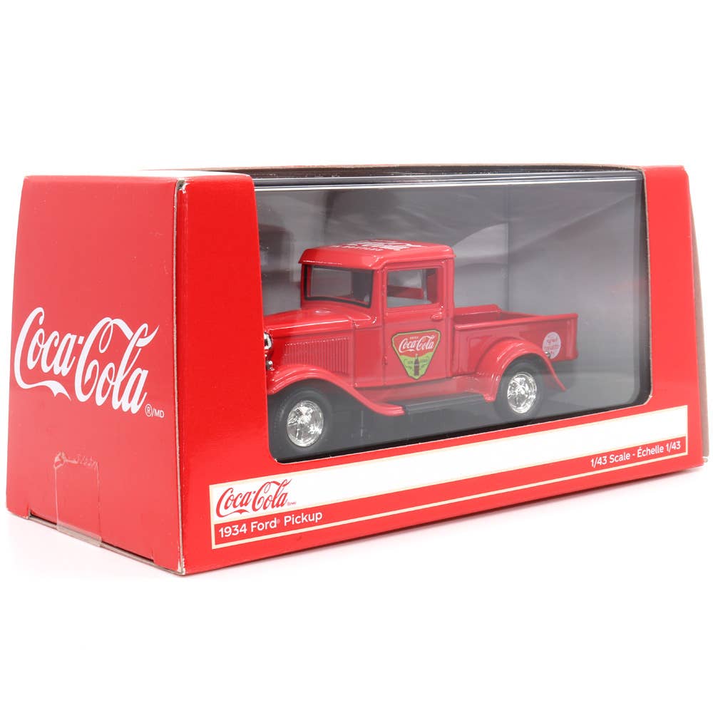 Motor City Classics, Inc. – Engroshandel Bordpynt – 1:43 skala Coca-Cola 1934 Ford Pickup Diecast Model15