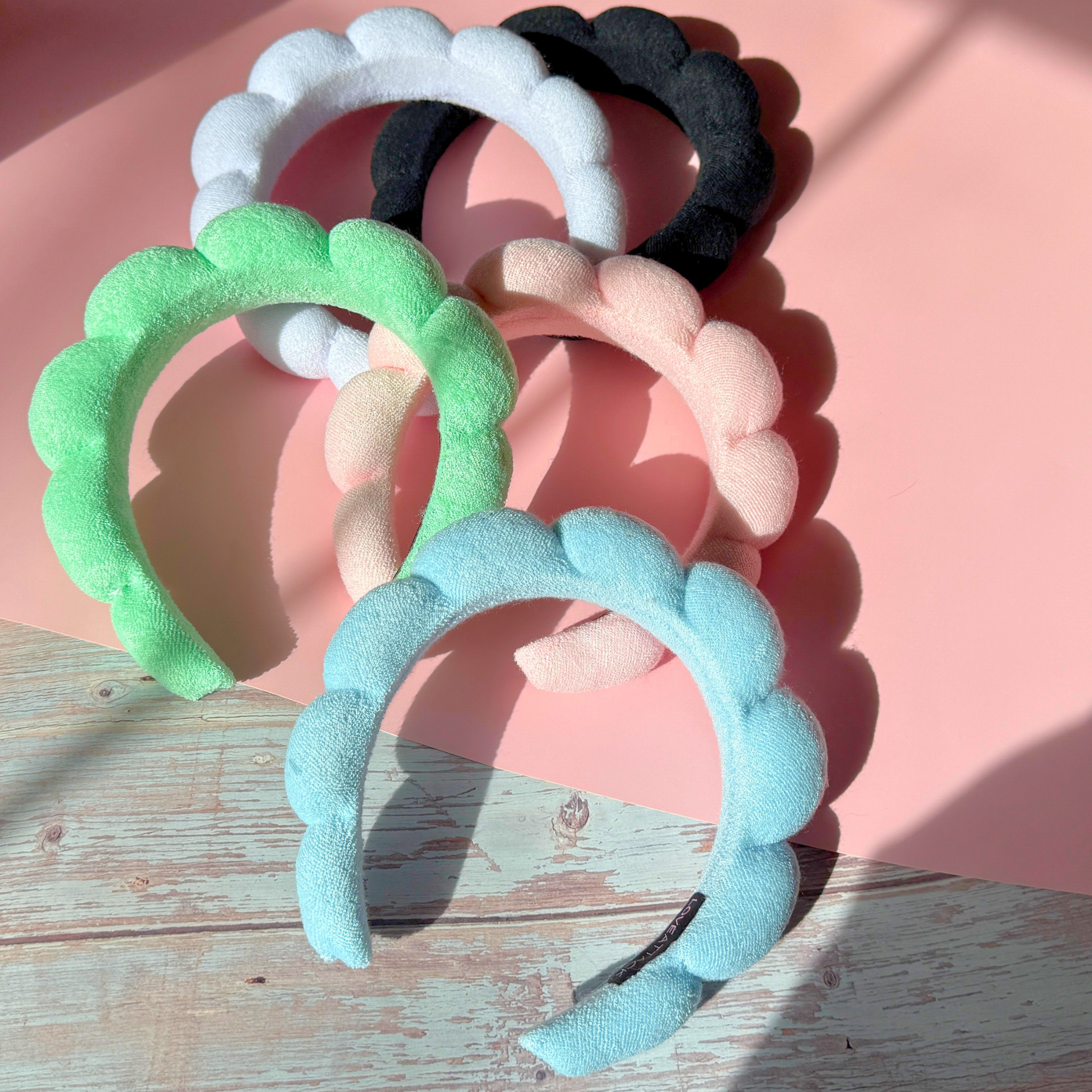 Love Attack - Wholesale Spa headband - Skincare & Makeup Spa Headbands8