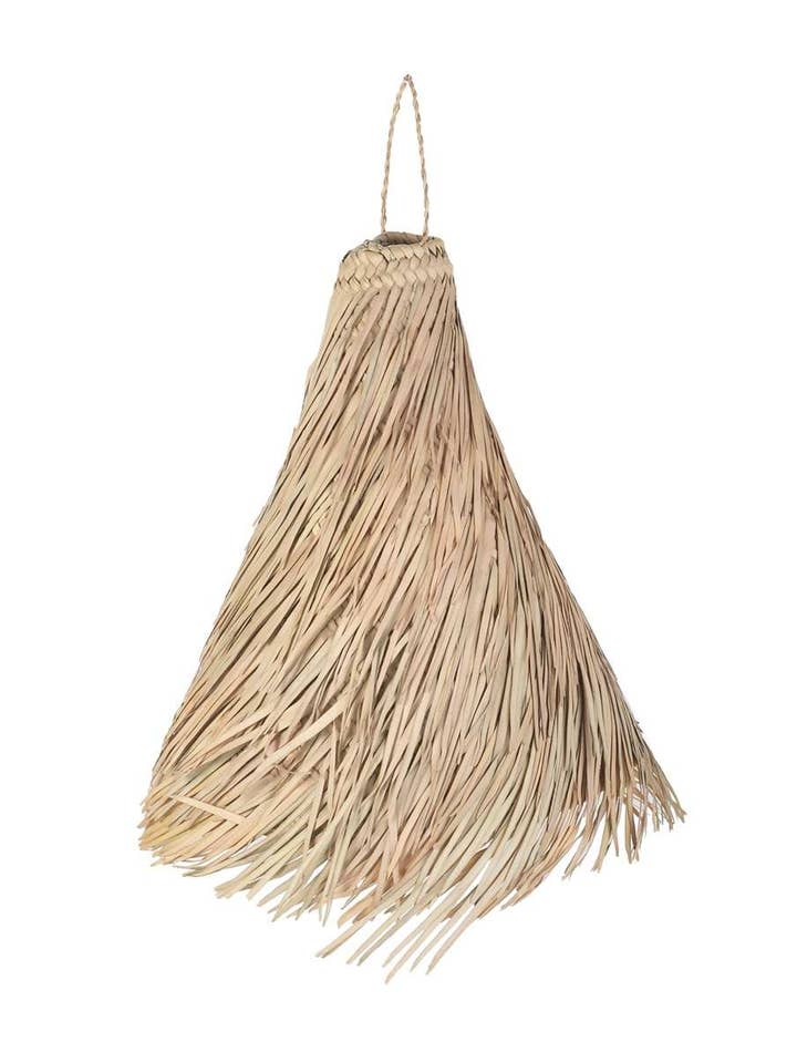 KD3582217_00 - PALM LAMP WITH FRINGES, 25CM for wholesale by Kbas