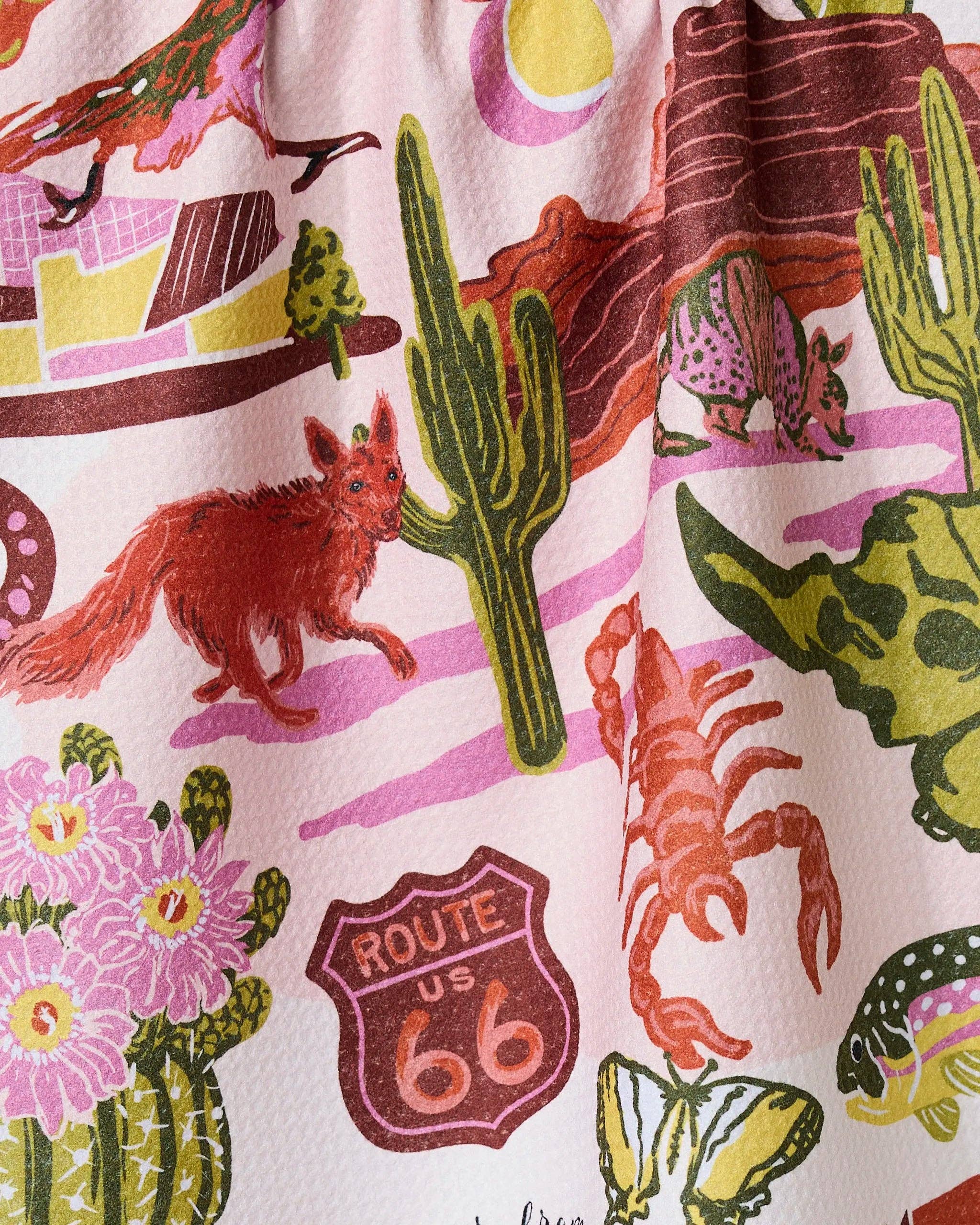 Geometry - Wholesale Tea Towel - Greetings From Arizona Tea Towel1