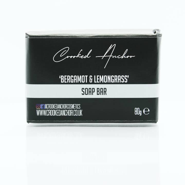 Bergamot & Lemongrass Soap Bar for wholesale by Crooked Anchor