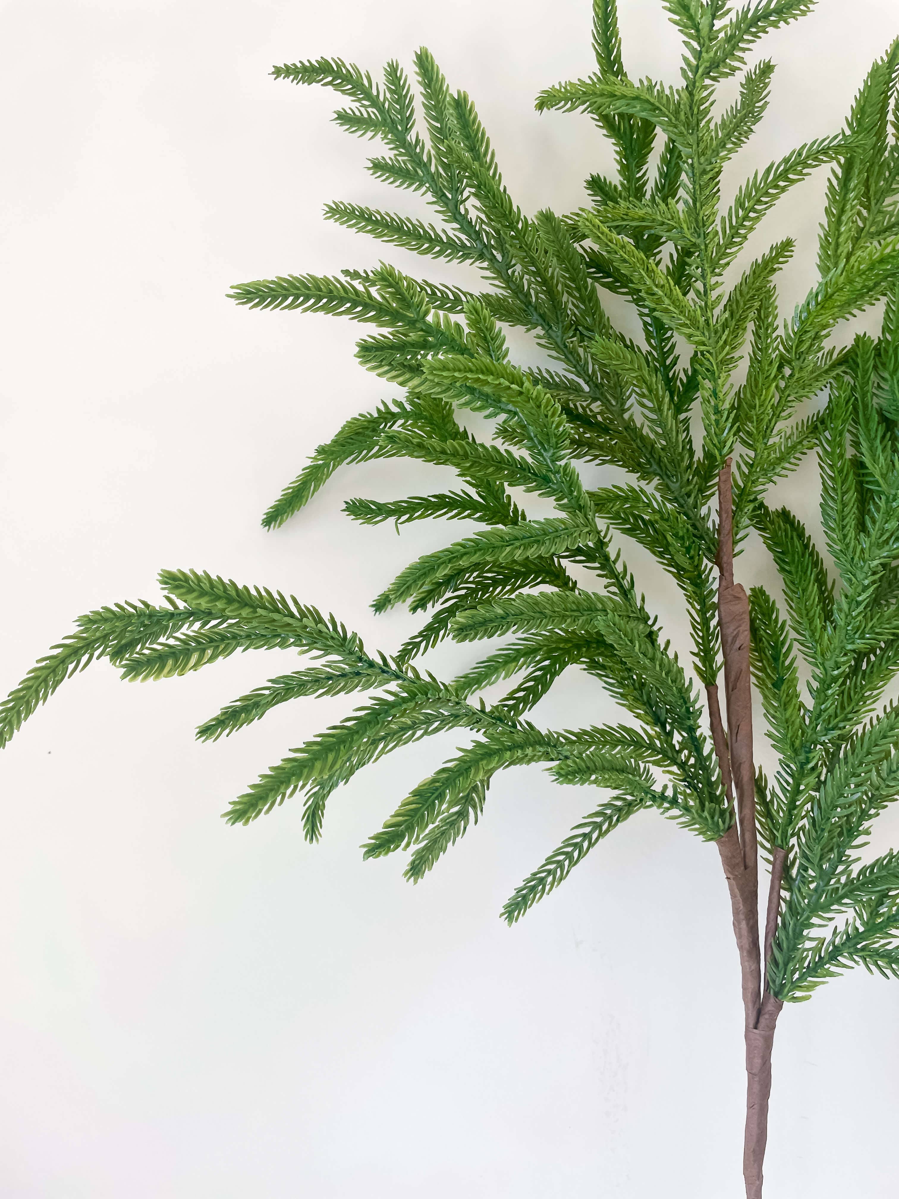 Hycroft Home Decor - Vente Décoration de Noël - Tige de Noël en faux pin de Norfolk Real Touch 25" et 33"4