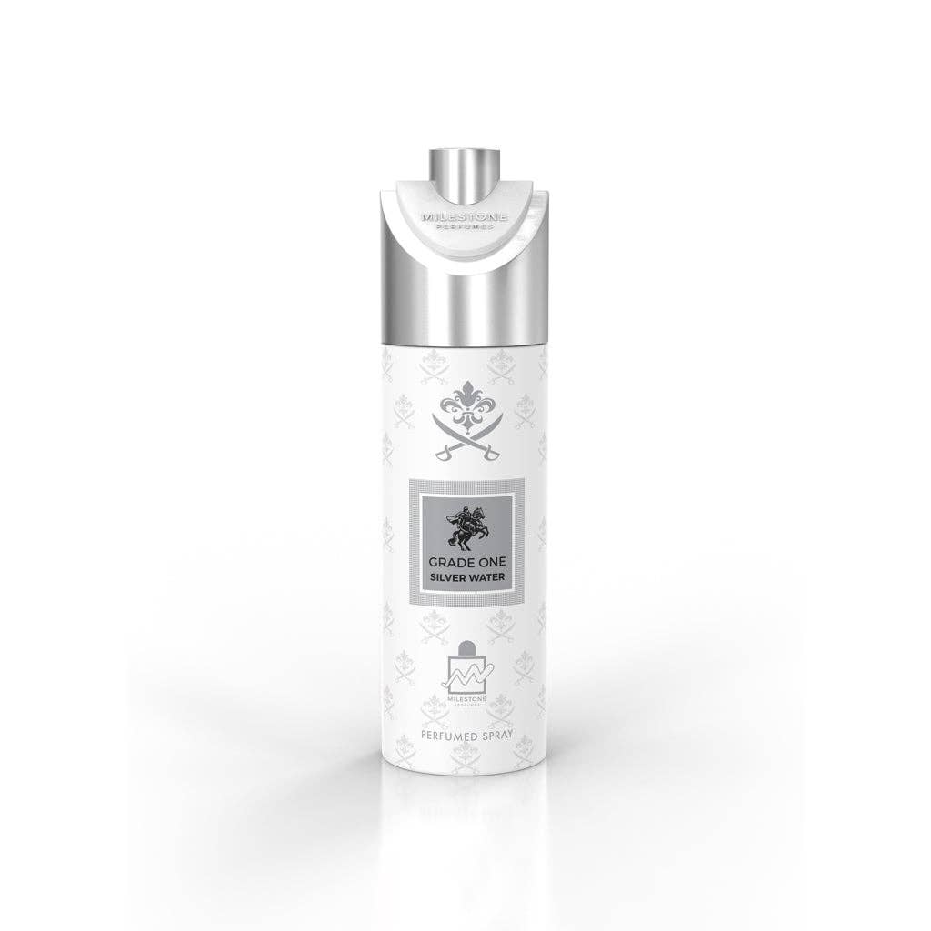 FRAGRANCE WHOLESALE LTD – wholesale Deodorant – Unisex – MILESTONE Grade One Silver Water (Unisex) 200ML Deodorant 6 Pack0