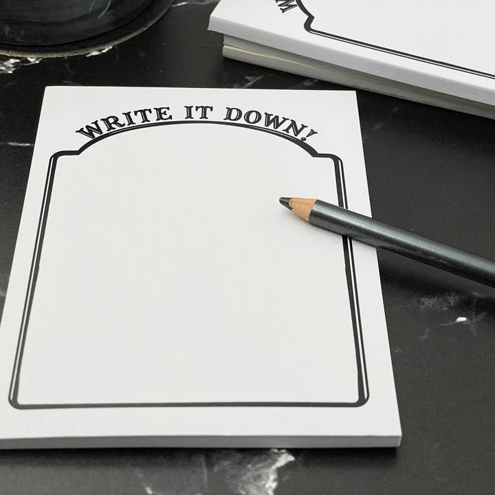 Skriv det ned Notepad, Snarky Stationery for engroshandel hos drawn by water