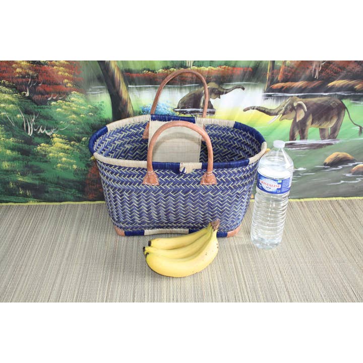 Boutique Huléti - Wholesale Beach Bag - Superb basket - 3 SIZES - Hand braided - shopping bag - ideal for shopping, markets, work, beach, decoration1