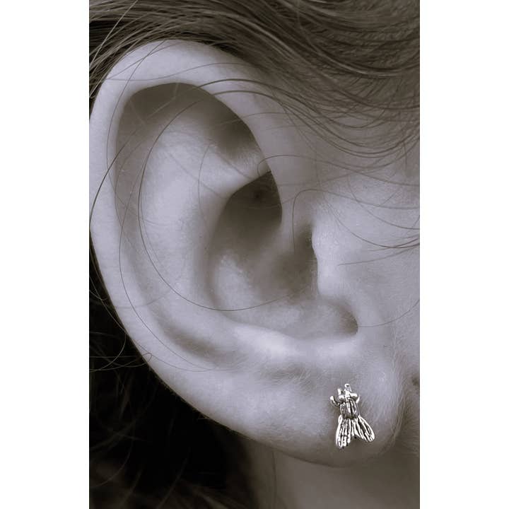 Semaki & Bird - Vente Clous d'oreille - Clous Fly & Spider - doré Natural History2