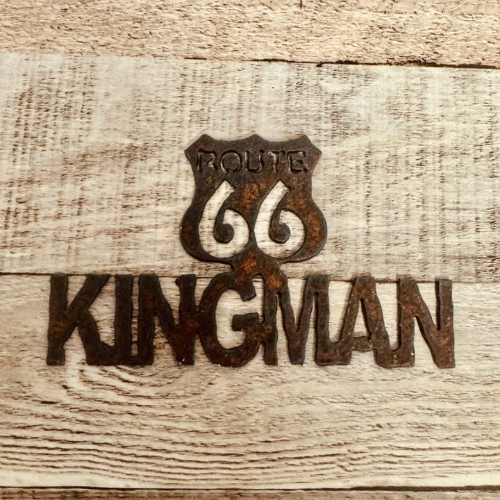Universal Ironworks USA - Wholesale Magnet - Kingman Route 66 Magnet Usa Made0