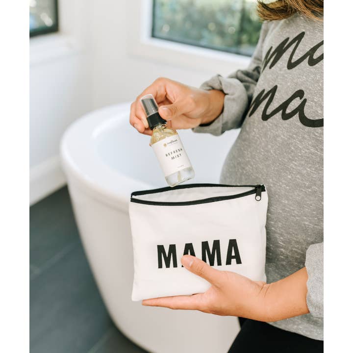 Sunflower Motherhood - Wholesale New Mom Gift Box/Set - Mama Pouch Bundle | Self Care Mom Gift for Diaper Bag