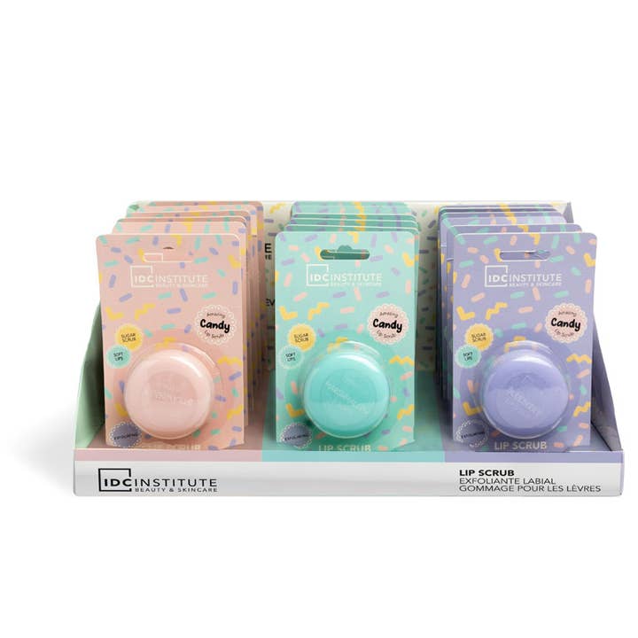 Aquarius Cosmetic SLU - Wholesale Lip Scrub/Polish - IDC INSTITUTE LIP SUGAR SCRUB ASSORTED10