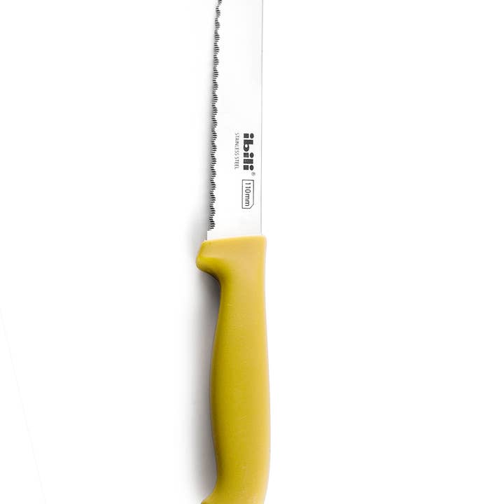 Colorful Rounded Serrated Knife - IBILI for wholesale by Ibili
