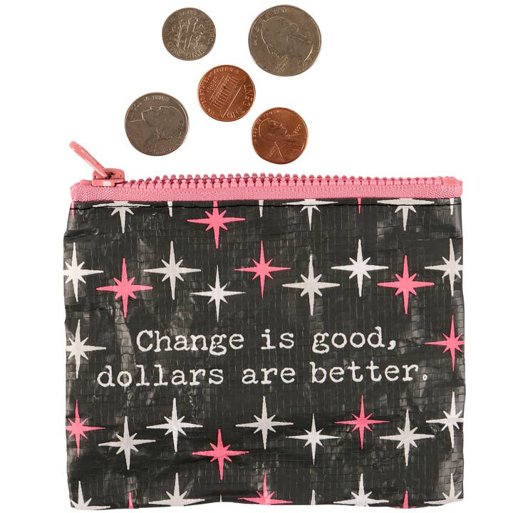 Primitives by Kathy - Wholesale Pouch - Unisex - Change Is Good Zipper Wallet