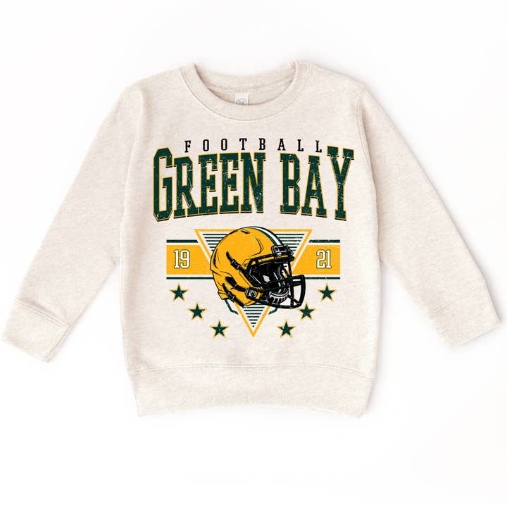 Green Bay Sweatshirt for Youth/Toddler for wholesale by SimplyKnotCo