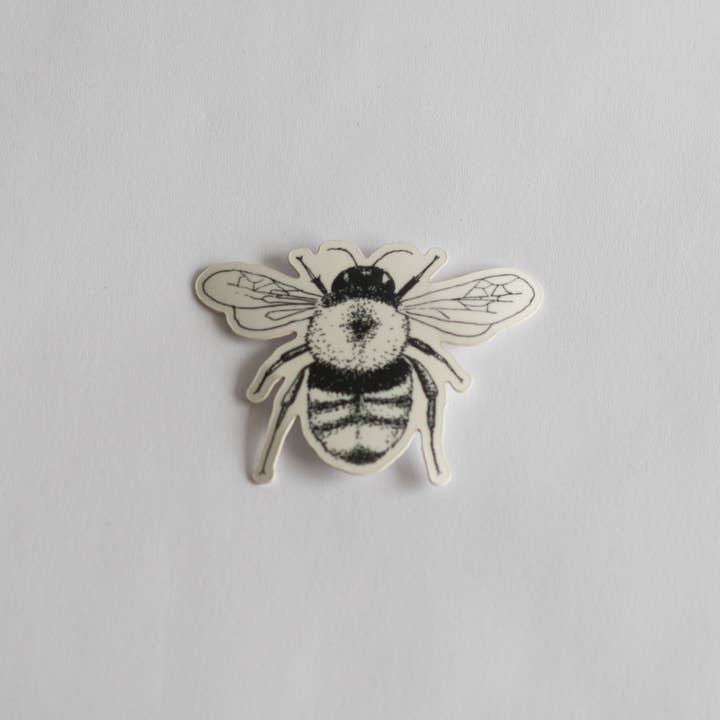 Autocollant abeille pour la vente par Mulberry Moons
