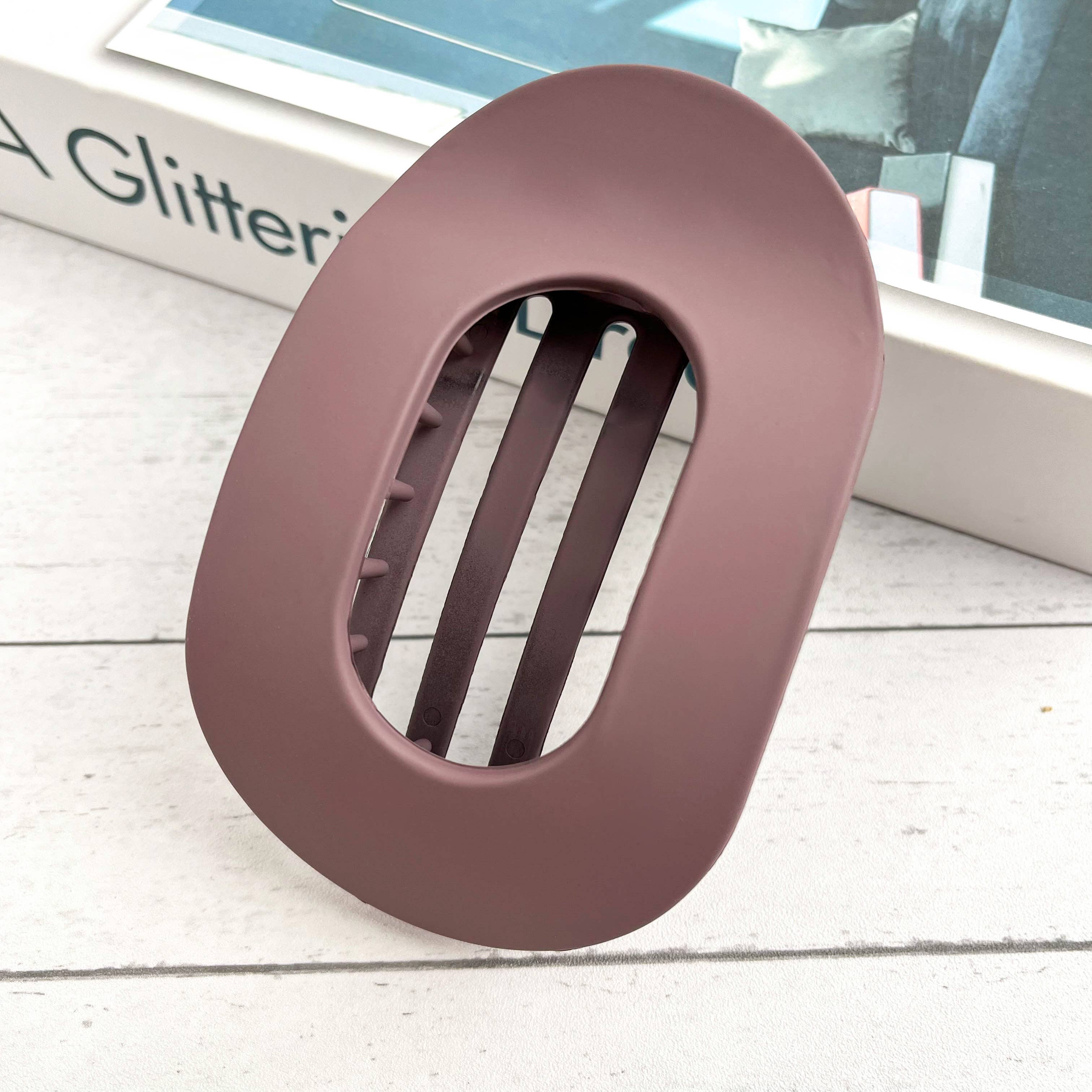 SoapElenGlen - Wholesale Hair clip – Women’s - Solid Color Flat Oval Hair Clip9