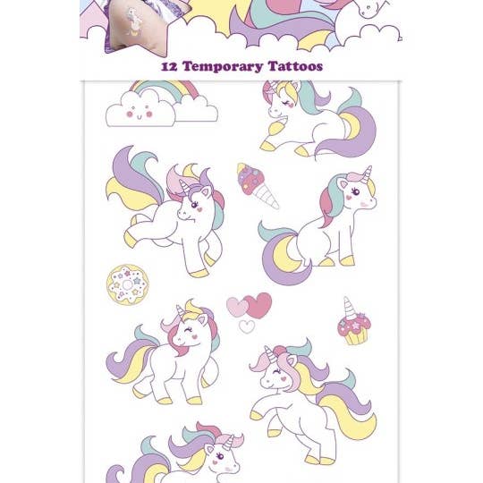 Dream Party - Wholesale Temporary Tattoo - Kids - Tattoos Unicorn 1