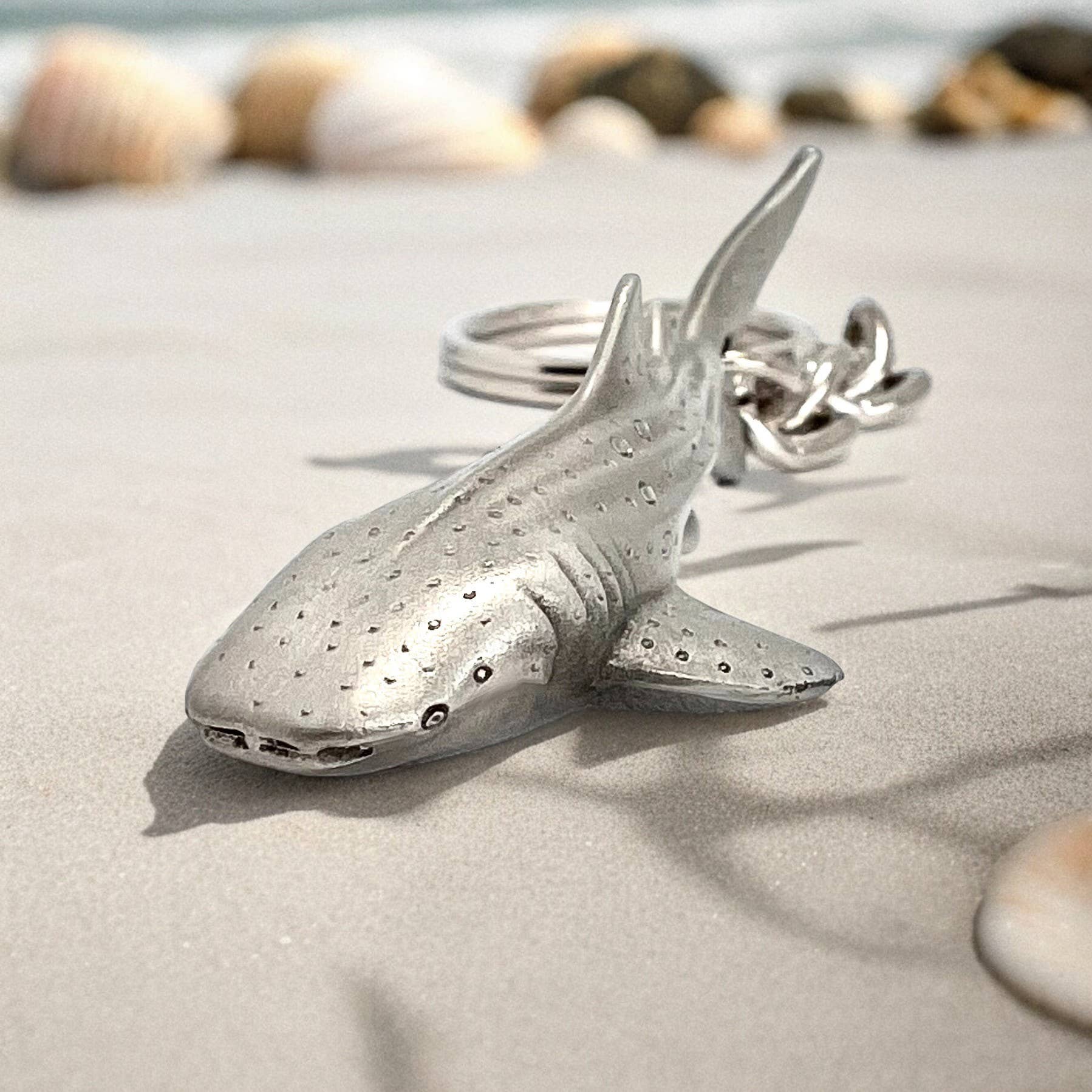 Big Blue by Roland St John - Wholesale Keychain - Unisex - Whale Shark Keychain, Shark Key Ring, Sea Life Keychain1