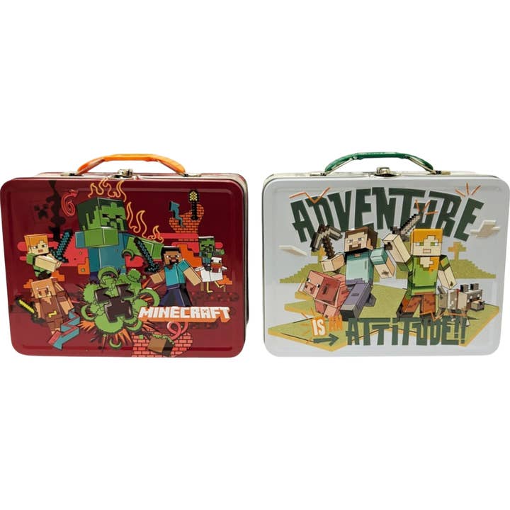 Cow Crack Wholesale - Wholesale Lunch Bag/Box - Minecraft Tin Lunch Box
