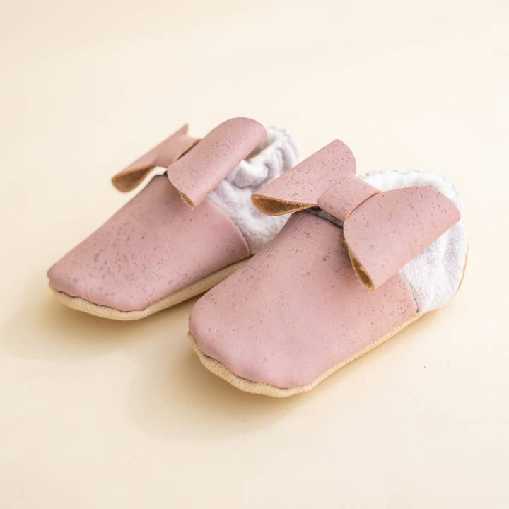 Rachel Bow Slipper for wholesale by SoftSoul Footwear INC