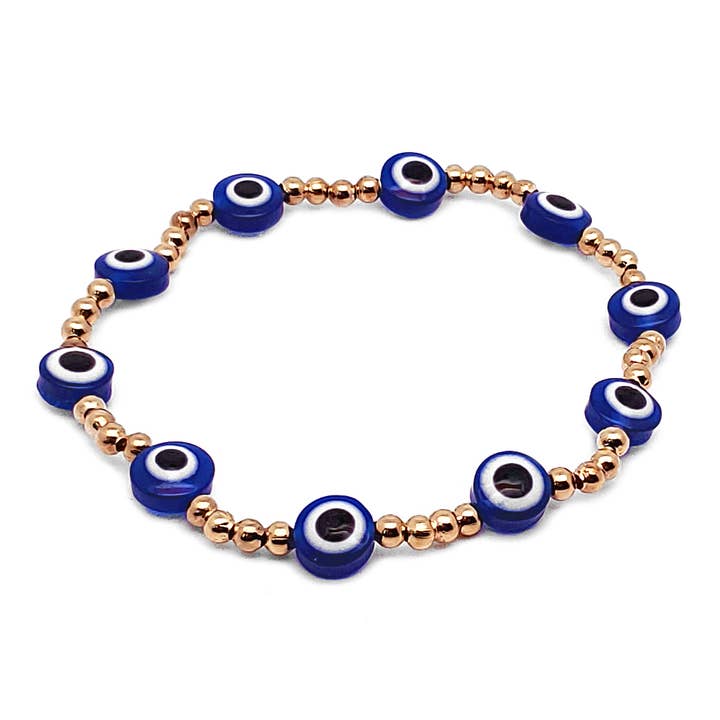 Pichincha - Wholesale Beaded Bracelet - Evil Eye Beaded Stretchy Bracelet2