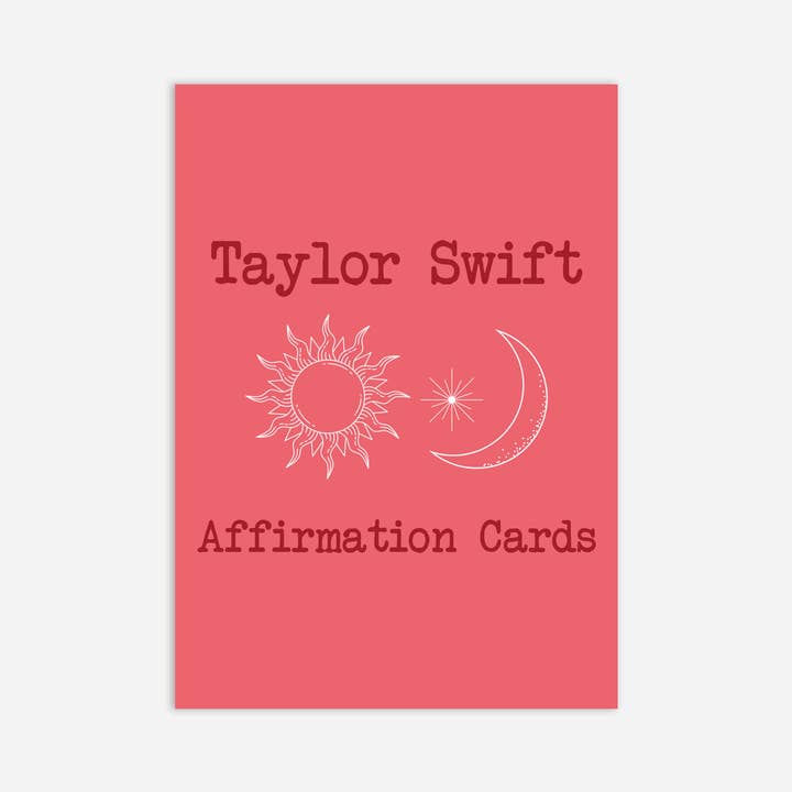 Danni Boden Designs - Wholesale Stationery/Notecard Set - Taylor Swift Affirmation Cards V1