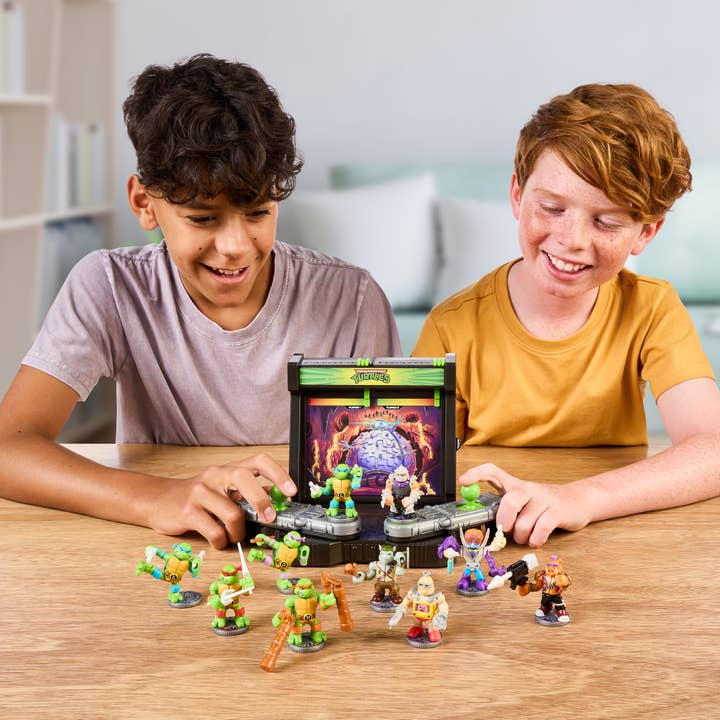 Toysmith - Wholesale Toy Set - Kids - Moose Toys Akedo Teenage Mutant Ninja Turtles Versus Pack9