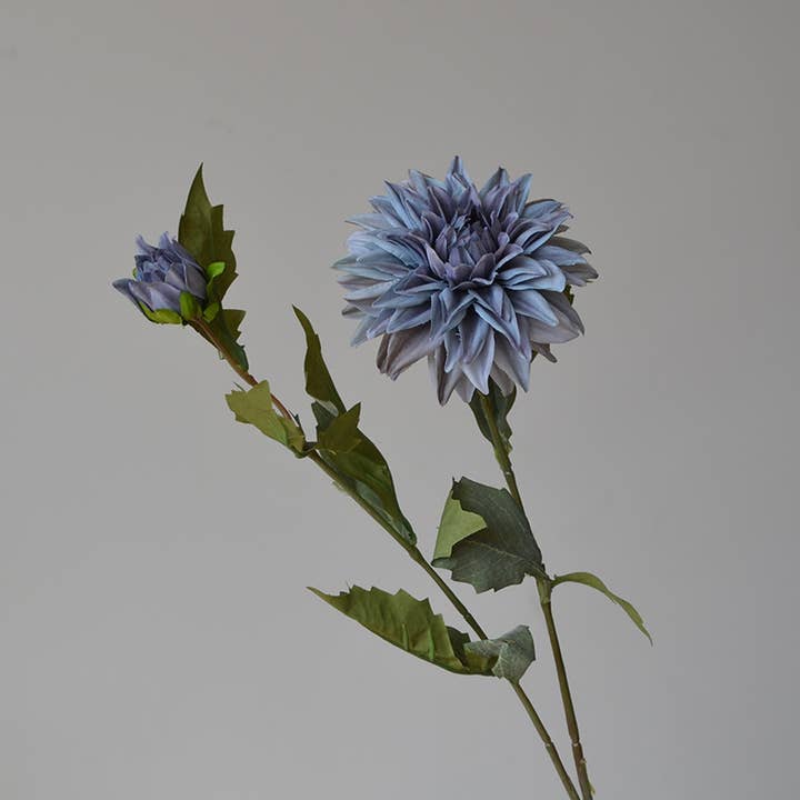 Sweet Home Deco - Wholesale Artificial flowers - 26''T Faux Silk Dahlia Flower Stem, Dahlia in Vintage Colors5