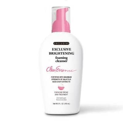 Nettoyant moussant doux pour le visage Clear Essence Exclusive, 5 oz pour la vente par KT Supply