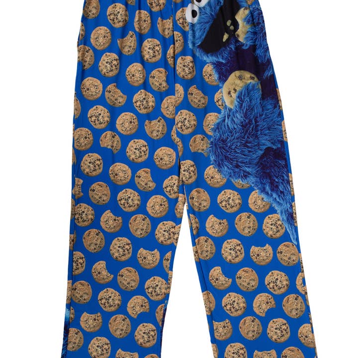 BRIEF INSANITY - Vente Bas de pyjama – femme - Sesame Street Cookie Monster Lounge Pantalon4