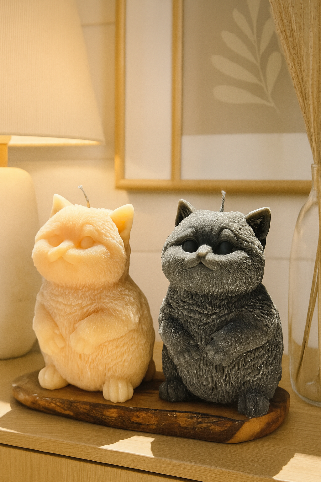 Aroma Therapy Candle - Wholesale Novelty Candle - Large Chubby Cat Soy Candle4