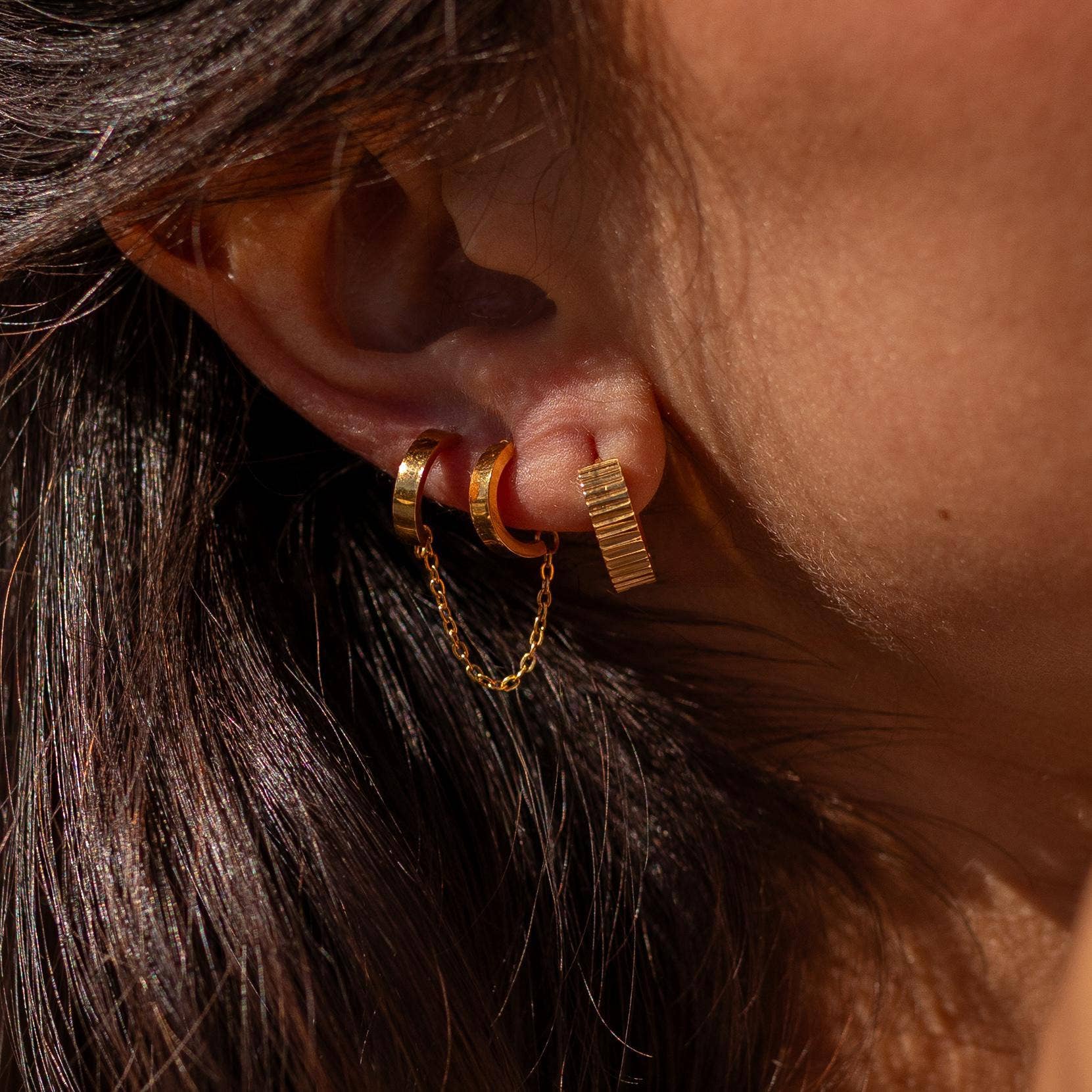 ALCO Jewelry - Wholesale Huggie Earrings - Roman Huggies6