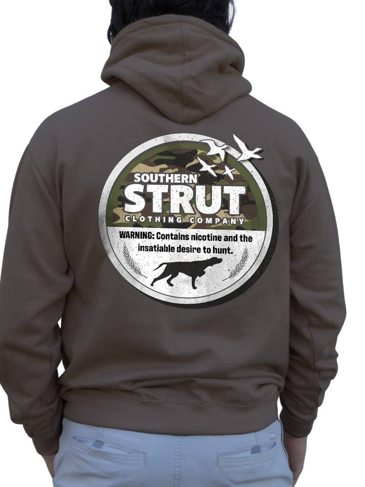 Steel Gray HUNTING TIN Hoodie – Southern Strut for wholesale on Faire0