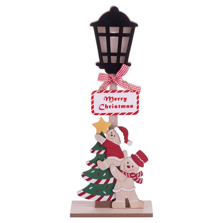 VdE Tivoli 1996 – wholesale Ornament set – XMAS LAMP MERRY XMAS 2 ASS H 45 CM4