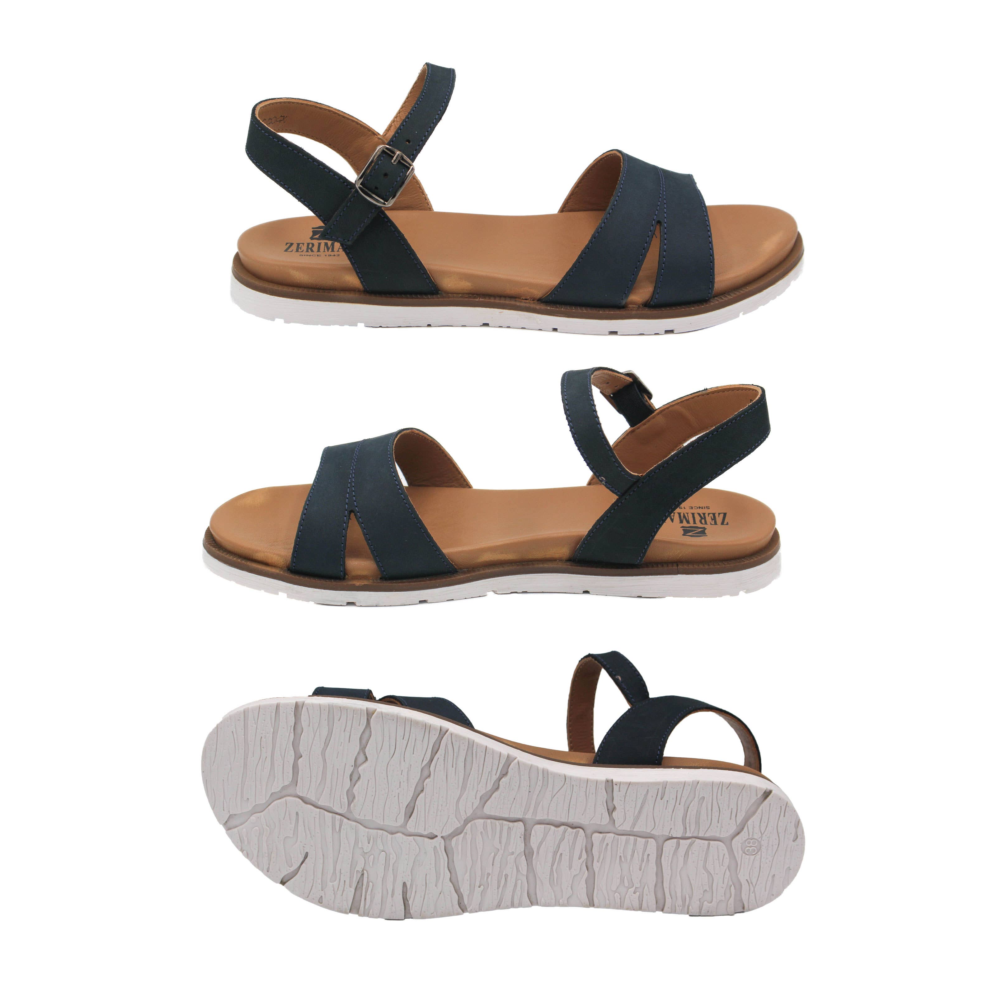 Zerimar 1942 - Wholesale Sandals - Women's - Women's leather sandals, comfortable and non-slip sole3