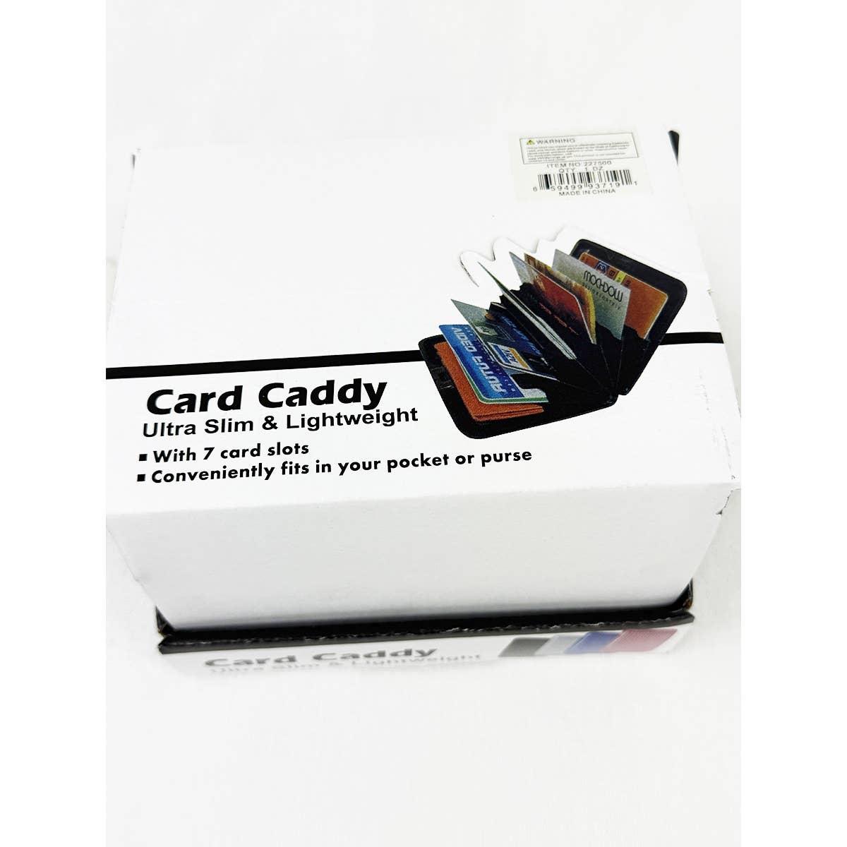 Solid Metallic Color Card Caddy for wholesale on Faire9