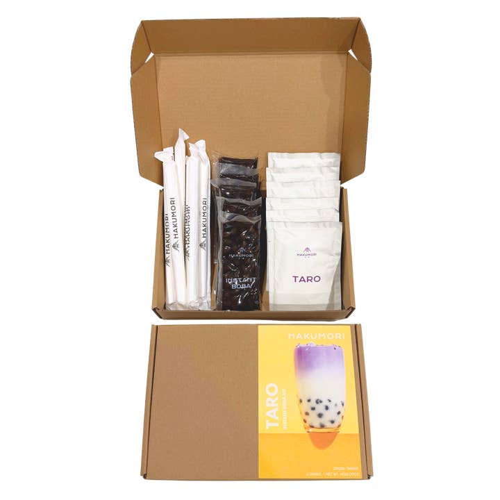 HAKUMORI - Wholesale DIY Drink Kit - Taro Boba Tea Kit3