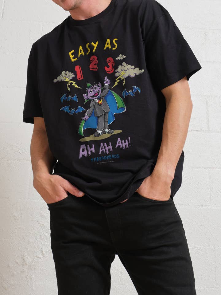 Threadheads - Wholesale Screen Printed T-Shirt - Women's - The Count-Easy As 123 T-Shirt