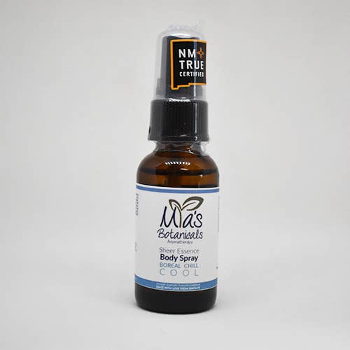 Sheer Essence Aromatherapy Body Spray - Boreal Chill | Cool for wholesale by Mia's Botanicals Aromatherapy
