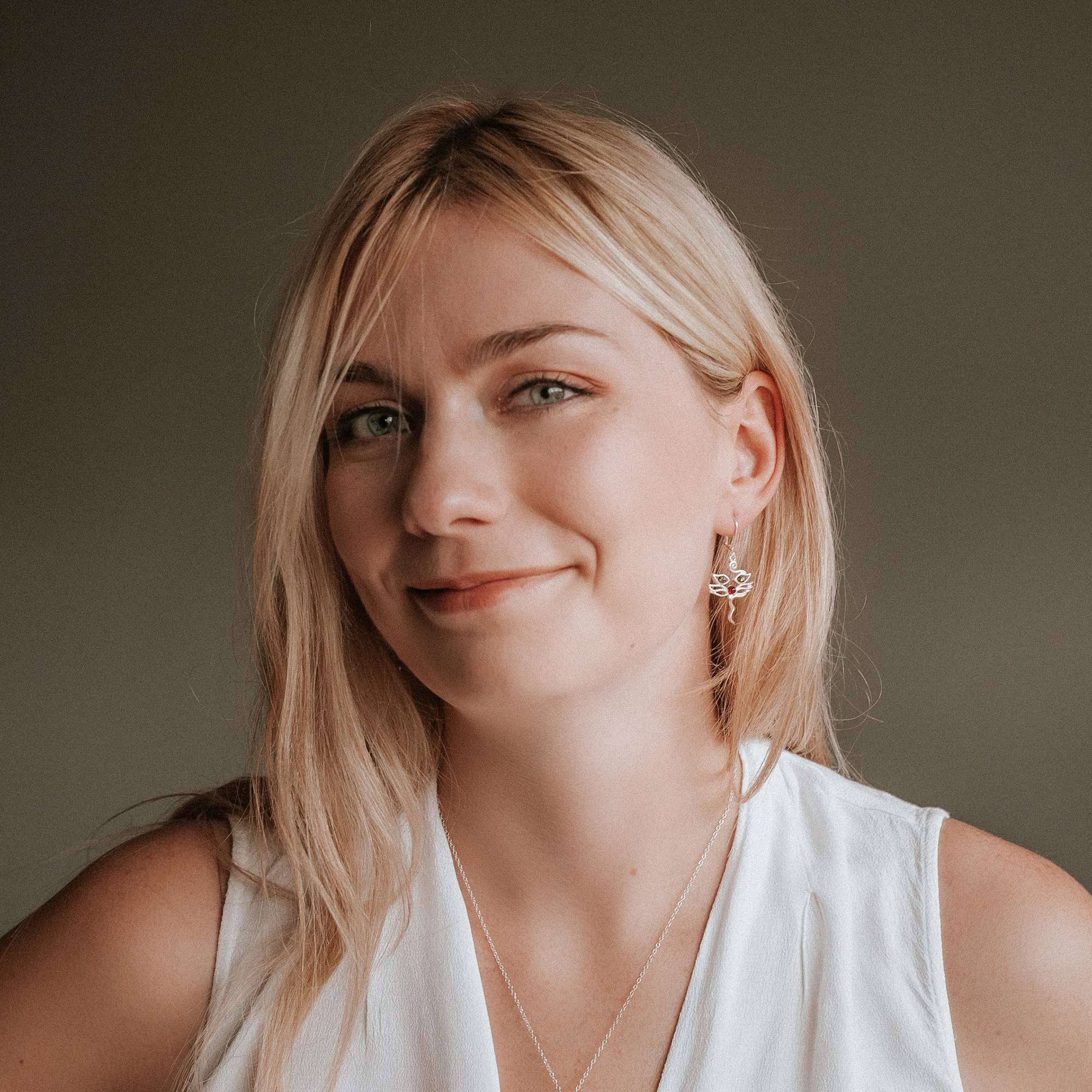 Marcin Waryszak – wholesale Dangle earrings – Baltic Amber Cat Earrings Silver Cat Earrings Amber Kittens16