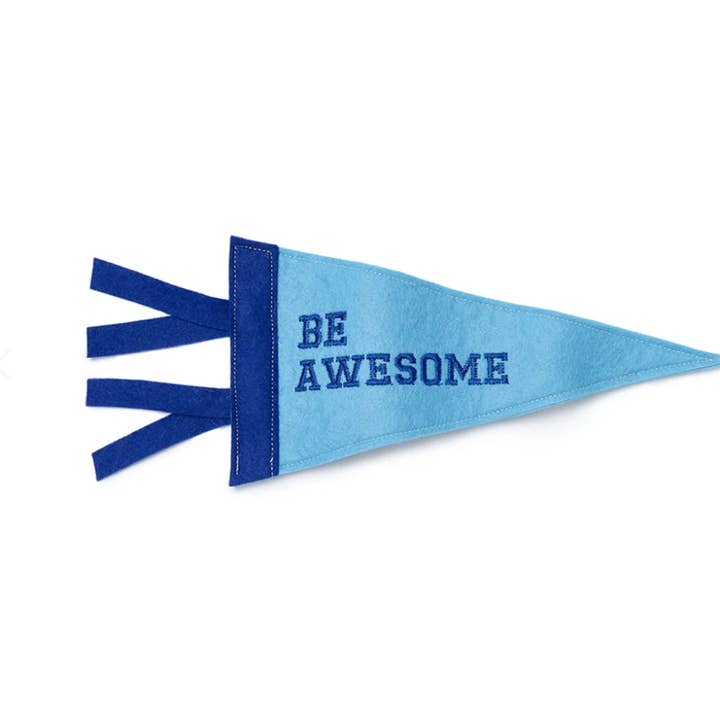 Mini Pennant Flag - Be Awesome for wholesale by Pineandbear