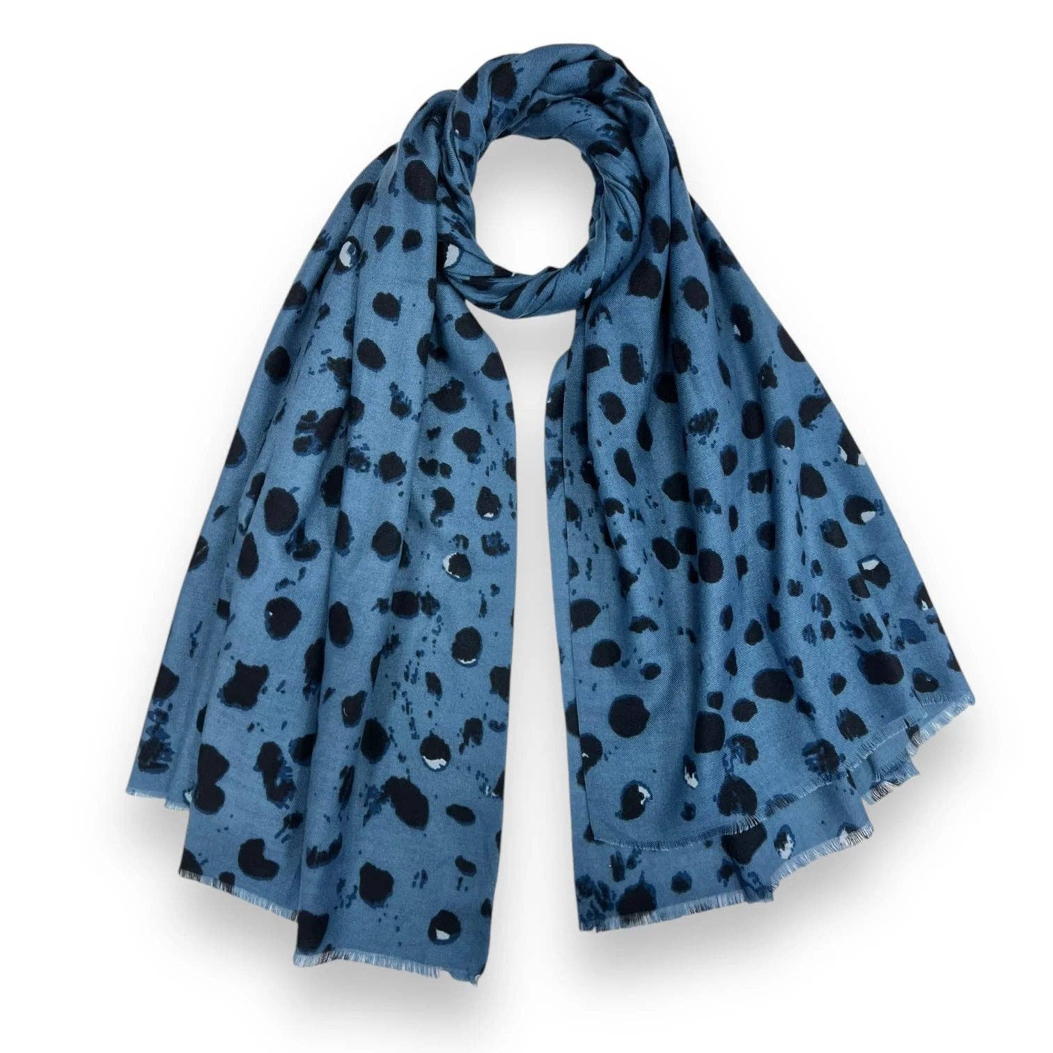Lili Scarves (US Duty Free) – wholesale Scarf – Women's – Spotty Print Medium Weight Scarf0