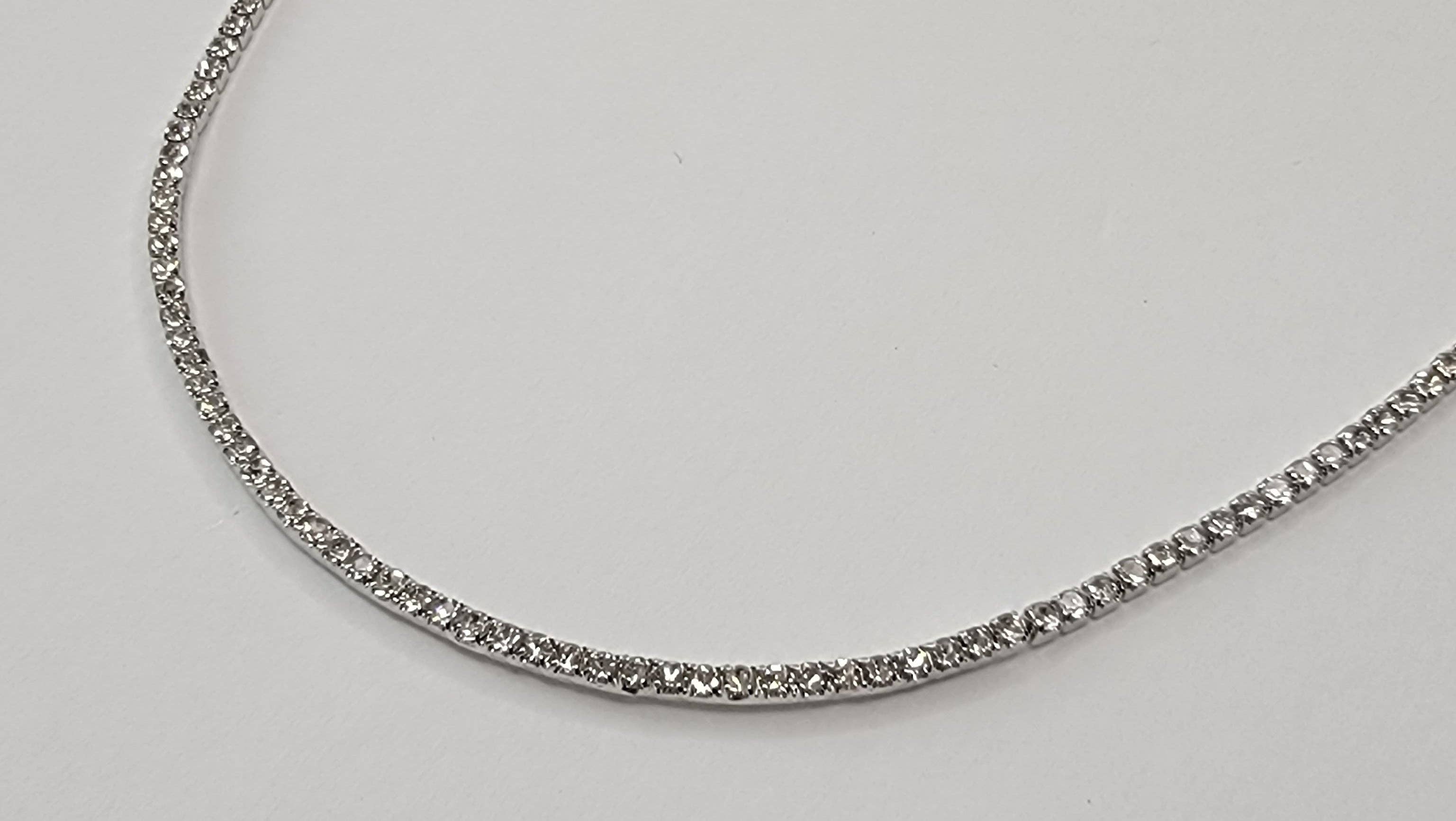 BETTYOH INC - Wholesale Link & Chain Necklace - Rhinestone Necklace2