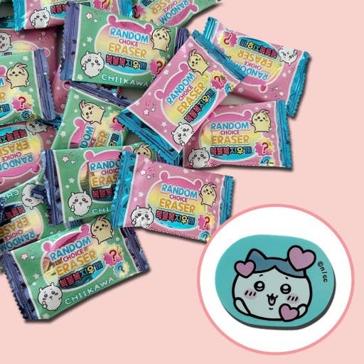 K-Wonderland - Wholesale Gum - Chiikawa Random Eraser Box 6